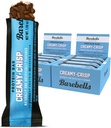 Protein Bars Bars Creamy Crisp - 12 Count, Kumpulan 2 - Protein Snack dengan 20 g Protein Tinggi - Coklat Protein Bar dengan 1g Sugars Total - Sempurna pada The Go Protein Snack & Breakfast Bars