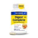 Enzymedica Digest, Full- Range, Enzymes Digetical Setiap hari, Offers Akting Gas & Bloating Relief, 240 Count