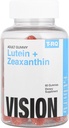 TRQ Lutein + Esxanthin Gummy (Tambahan Diet), Natural Mango, Redish, 60 Cacah