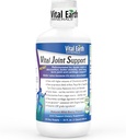 Tambahan Dukungan Bumi Vital Liquid - Glucosamin, Chondroitin, MSM + Hyaluronic Acid, Boswellia & Fulvic Acid (70 + Trace Minestrage), 32 Oz + 1 Oz Cup