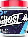 GHOST Ukuran V3 Muscle Builder Tambahan Dieter - Natty, 30 Hamba - Dukung Muscle Growth & Power Building for Men & Women - Creatine & Betaine - Free of Sugar & Gluten