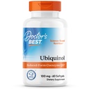 Doctor 's Kaneka Ubiquinol 100 mg Suplement for Men & Women - Reduced Form CoQ10, Coenzim Q10 100mg for Antioksidant & Heart Health Support, Non GMO, Gluten Free, Soy Free - 60 Softgeels