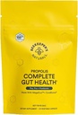 Beekeeper 's Complete Gut Health, 3-in- 1 Prebiotic, Postbiotic, Progories for Digetical Health & Bloating Relief for Women & Men, Propolis powered, Gluten- Free Vegan Capsules, 20ct