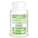 Supersmart Annatto Tocotrienol 100mg per hari (DeltaGold Vitamin E) - Tocotrienol Supplemen Atter4; Non- GMO & Gluten Free - 60 Softgels