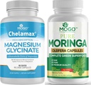 MOGO Pure Magnesium Glycinate dan Moringa Capsule - Superfood + Better Mineral