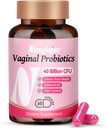 Vaginal Propoles for Women, 40 Milyar CFU Promotes pH Saldo, Healthy Vaginal Odor & Urinary Tract Health with Organic Precoles, Cranberry, 60 Capsules