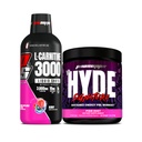PROSUPPS L- Carnitine 3000 Stimulant Free Liquid Shots (31 Serbuk, Berry) dan Mr Hyde Signature Series Pre-Workout Energi Minuman (30 Servis, Debu Pixie) Bundle
