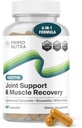Fast Acting Joint Health Supplement - Lipomal Curcumin, Boswellia serrata, White Willow Bark, Suplemen Turmeric dengan Black Pepper 6-1 Dukungan Dukungan Bersama (60 Kapsul)