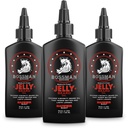 Bossman Jelly Beard Oil for Men - 3 Pack (12 oz in Total, Hammer Scent) - Lembut, Moisturizes & Kondisi dengan Ingrediens Alam
