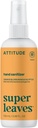 Santizer TAKTIDE Hand Spray for Dewasa dan Anak-anak, EWG Verified, Kills Bakteria dan Germs, Vegan, Orange Blossom & Eucalyptus, 3.38 Fl Oz (Botol Semprot)