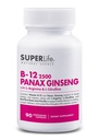 Segar Mulai Vitamin B-12 2500 & Panax Ginseng dengan L-Arginine & L-Citrulline - Powerful Energy Booster 124; Pasokan Darah Normal & Energi Metabolisme: 124; Tambahan - 90 Capsules