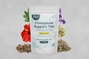 Menopause Dukung Tea 124; Cooling relief for Hot Flashes, Night Sweats, Mood Swings, Reful Sleep 124; With Black Cohosh, Red Clover, Sage 124; 100% Organic 124; Hibiscus Mint Flavor 124; 30 Tea Bags