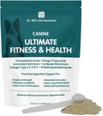 Dr. Bill 's Canine Ultimate Fitness & Health Vitamin for Dogs 124; Multivitamin for Dogs w / Coenzim Q-10, Vitamin E, Vitamin D-3, Biotin Accid, Hialuronic Dog Vitamin dan Suplemen 680g