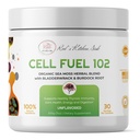 Red 's Kitchen Cell Fel 102 - Powder Laut Organik dengan Bladderwrack & Burdock Root 124; Dr Sebi Inspired Herbal Blend 124; Vegan, Natural, 30 Servings (7oz)