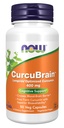 Suplemen SEKARANG, CurcuBrain ™ 400 mg dengan Longvida ® Optimated Curcumin, 50 Veg Capsules