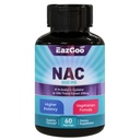 Tambahan NAC N- Acetyl Cysteine 800mg, dengan Milk Thistle 200mg, Non- GMO, Gluten Free - 60 Capsules