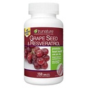 Trunature Grape Benih & Resveratrol 150 Softgels, Botol