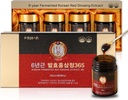6-Year Ferted Korean Red Ginseng Extract 124; 4X 200g Bottles = 124; 9.6mg Ginsenosides per 15g = 15g Energy, Focus, Fatigue, Imune Support 124; Herbal Suplemen untuk Pria & Women & Women