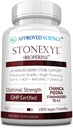 Disetujui Stonexyl Ilmiah - Herbal Dukungan untuk Kidney Stones - 60 Capsules - Chanca Piedra