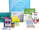 Semua 124; Better Allergy Care Paket untuk Teman Sakit dengan Allergies atau Hayfever, Dapatkan Nah Soon Gift Basket, Box No 07 (Medium)