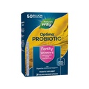 Nature 's Way Fortify Optima Programs, 50 Milyar Live Cultures, 7 Strains, Support Digetical and Ammune Health *, 30 Capsules (Packing May Vary)