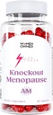 Knockout Menopause AM - Natural Menopause + Perimenopause Multi- Symptom Relief for Hot Flashes, Mood Swings, Weight Gain, Lack of Energy, Fatigue, Headaches (1 Month Supply), 60.0 Count