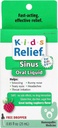 Kids Relief for Sinus- Oral Liquid for Ages 0-9 Years Raspberry, 0.85 Fl Oz