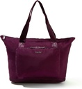 Baggallini Carryall Expandable Travel Tote 22 "Packable Folding Compact Nylon Washable Weekender w / Lullaxve