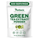Purisure Green Tea Extract 126; Tea bubuk dari Premium Green Leaf 124; Tea Vegan yang tidak manis untuk Latte & Smoothie Recipe 124; All- Natural Antioksidant Green Tea Powder dengan EGCG & Polyphenols 126; 500