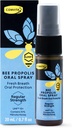 Comvita Bee Propolis Throat Spray - Natural Immune Dukungan, Soothing Mint Flavor dengan Selandia Baru UMF 10 + Manuka Honey, Antioksidant, Dietary Supppplemen - 0.7