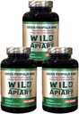 3 Botol Apiary Liar Green Bee Propolis, Raja Vegetable Softgels (120 caps) -Non Alcoholic, Wax Free, Sugar Free,