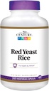 Abad ke-21 Yeast Rice Merah Ekstrak Veg Capsules, 300 Cacah