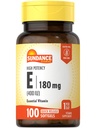 Sundance Vitamin E 180mg (400 IU) 1.124; 100 Quick Rilis Softgels 12.4; Potensi Tinggi Formula 14la; Non-GMO dan Gluten Free Supplemen