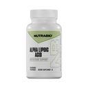 Suplemen NutraBio Alpha Lipoic Acid (ALA), 300mg - Support Antioksidant Health, May Boost Energy Produksi dan Wellness, 90 Vegetable Capsules