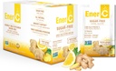 Ener- C Sugar Free Lemon Ginger Multivitamin Minum Mix, 10000mg Vitamin C, Non- GMO, Vegan, Buah Real Juice Poder, Natural Imunity Dukungan, Electrolite, Gluten Free, 1-Pack 30