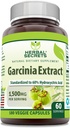 Herbal Secrets Garcinia Extract Suplement 1124; 1500 Miligram 124; 180 Vevgie Capsules 14; Non-GMO 124; Gluten- Free 124; Dibuat di USA