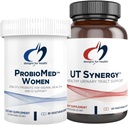 Desain untuk Probiotik Vaginal Kesehatan & UT Dukung Bundle - ProbioMed Women Probiotic (30 Capsules) untuk Gut Health & Vaginal pH, UT Synergy (60 Kasules) Urminary Tract Dukungan dengan Hibiscus & D-Mannose