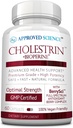 Approved Science Cholestrin - Dukungan Tingkat Limid - Antioksidants, Lecithin, Berine HCL, berry, BioPerine - 60 Kapsul - Dibuat di Amerika Serikat