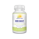 Daily Vites L- Methylfolat 1mg / 1000 mcg Maximum Lodge, 5- MTHF, Pengisi Bebas, Gluten Bebas, Non- GMO, Vegetarian Capsules 90 Count (Pack of 1)