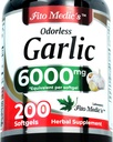 Lab FITO MEDIC: 124; Suplemen Bawang putih 124; Pil Bawang Putih: Odorless Bawang Putih 124; 200 Softgels