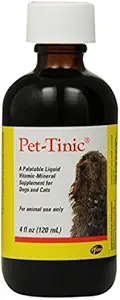 Pfizer Animal Pets-Tic Vitamin-Mineral Tambahan untuk Anjing dan Kucing, 4-Ounce oleh Pfizer Animal