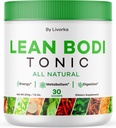 LIVORKA Lean Bodi Tonic, All Natural Advanced Formula Powder - 30 pelayan selama 1 Bulan