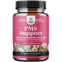 PMS Suplemen Dukungan untuk Perempuan - Keseimbangan Hormone untuk Perempuan & Menstrual Ketidaknyaman dengan DIM, Chasteberry, Black Cohh & Ashwagandha - untuk Periode Menstrusa Kemudahan, Menopause Bloating, Mood Swing - 60 Ct