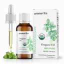 Minyak Organik Esceric dari Oregano- 100% Murni Unluted Yunani Oregano Oil dengan Carvacrol - Lebih dari 86%, Non-GMO, Ekstra Kekuatan Oregano Minyak Cair Organik, 1 FL.OZ / 30ml