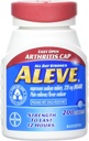 Aleve Tablets with Easy Open Arthritis Cap, Naproxen Sodium, 220mg (NSAID) Pain Reliever / Fever Reducer, 200 Count (Paket 2)