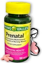 Prenatal Vitamin - Multivitamin Multimineral untuk Pregnant and Nursing Women Tambahan Tablet 100 Ct