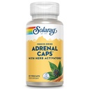 Caps SOLARAY Adrenal, Freeze- Dry - Wellness Dukung Adrenal Cocktail dengan Herb Activator Eleuthero, Gotu Kola, Licorice dan Clove - Lab Diverifikasi, 60 Hari Jaminan - 30 Hamba, 60 VexCaps