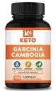 Garcinia Kamboja 1600 mg (180 Capsules) -- Pill Pendukung Alam Murni - Standardisasi Garcinia Camigia Alternatif untuk Drops, Gummies, Liquid, Tea & Powder