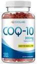 CoQ10 200mg - Koenzim Q10 Dieter Suplemen, Easy- to- Swallow 120 Softgels