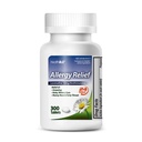 HealtA2Z £Allergy Relief 126; Loratadine 10mg 124; Antihistamin 124; Relief dari Itchy Throat, Sneezing, Runny Noses 124; 24- Hours Allergy Medicine (300 Tablets)